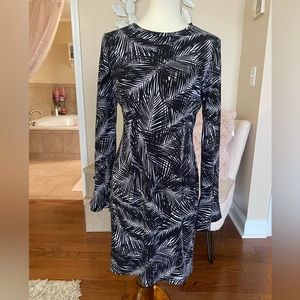 Michael Kors Black and White Dress size M